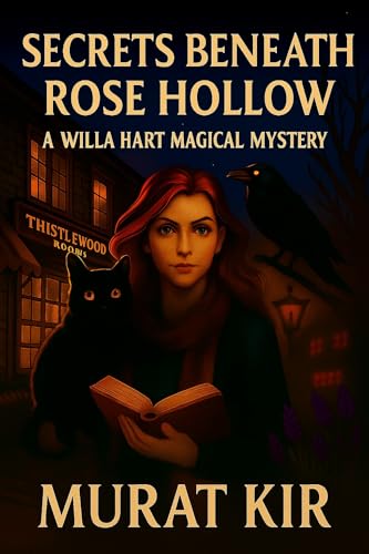 Secrets Beneath Rose Hollow: A Willa Hart Paranormal Cozy Mystery (Secrets in the Stacks)