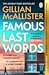Famous Last Words by Gillian McAllister