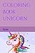 Coloring Book Unicorn