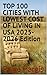 TOP 100 CITIES WITH LOWEST COST OF LIVING IN USA 2025-2026 Ed... by Paige Hargis