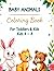 Baby Animals Coloring Book ...