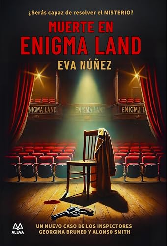 Portada de Muerte en Enigma Land, de Eva Nunez