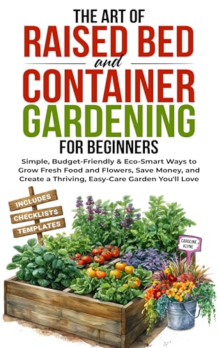 The Art of Raised Bed and Container Gardening for Beginners: Simple, Budget-Friendly & Eco-Smart Ways to Grow Fresh Food and Flowers, Save Money, and Create a Thriving, Easy-Care Garden You'll Love (Kindle Edition)