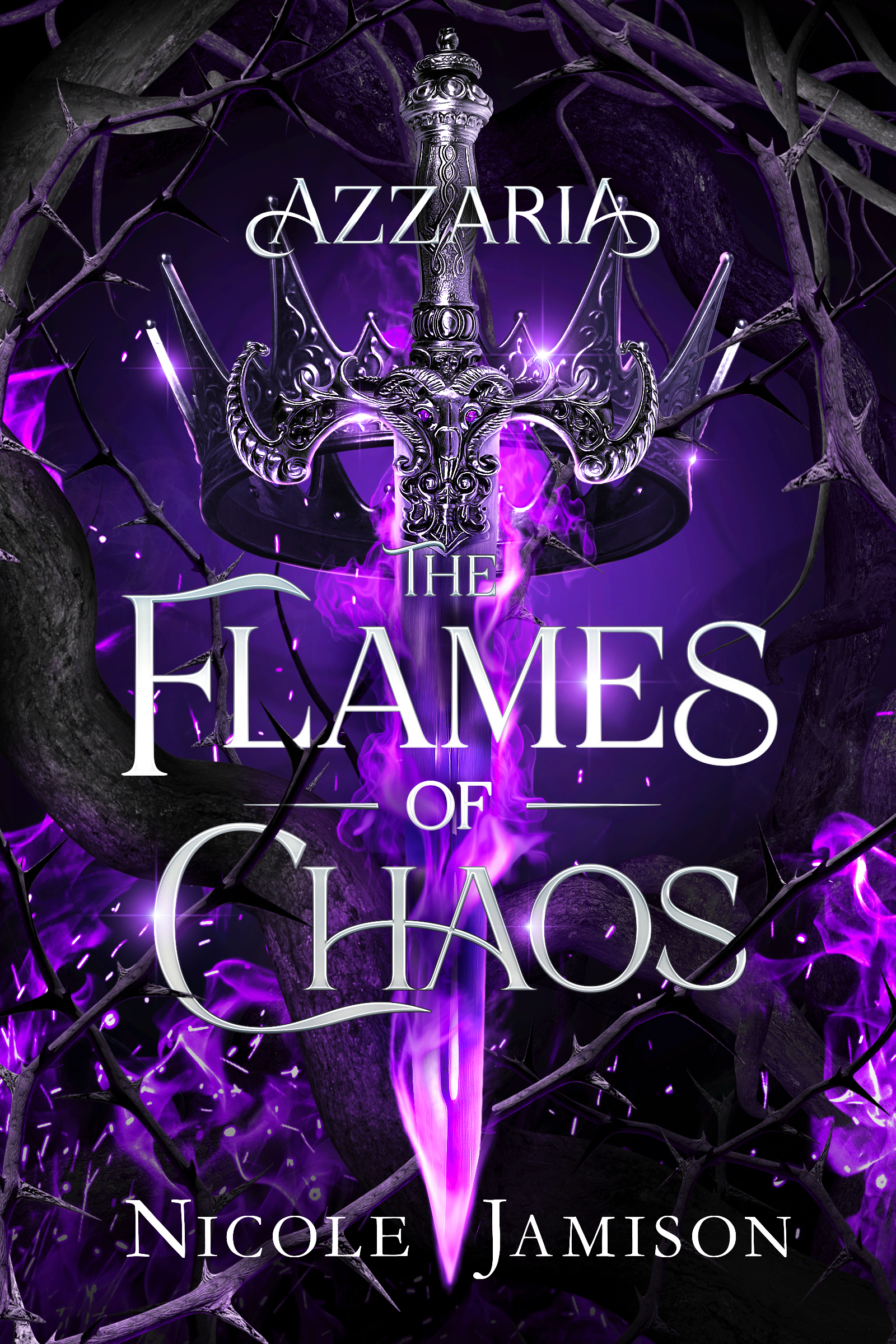 The Flames of Chaos (Azzaria, #2)