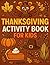 Thanksgiving Activity Book ...