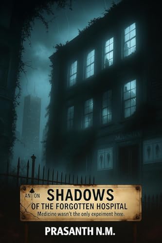 Shadows of the Forgotten Hospital: A chilling psychological horror where abandoned wards hide ghostly experiments, deadly secrets, and a mind descending into madness. (Kindle Edition)