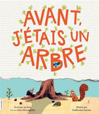 Avant j'étais un arbre (Hardcover)