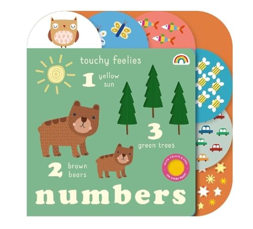 Really Decent Books Touchy Feelies - Numbers. (Board Book)