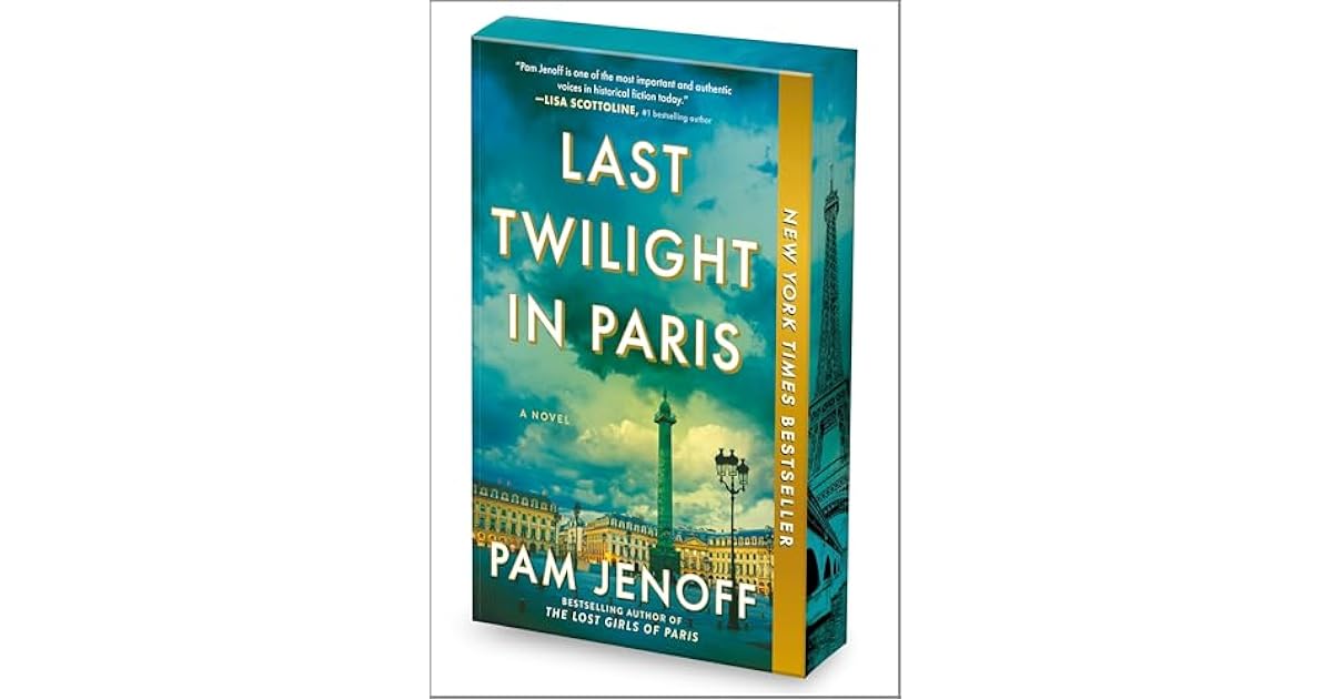 Book giveaway for Last Twilight in Paris by Pam Jenoff