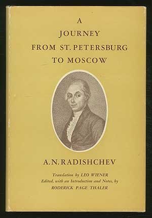 A Journey from Saint Petersburg to Moscow (Hardcover)