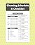 Cleaning Schedule and Checklist by Max Fox