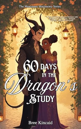 Sixty Days in the Dragon’s Study (Monstrous Matrimony): A Cozy Small-Town Monster Romance with Enemies-to-Lovers Banter, Arranged Marriage, and Forced Proximity