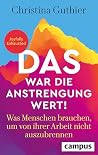 Das war die Anstr...