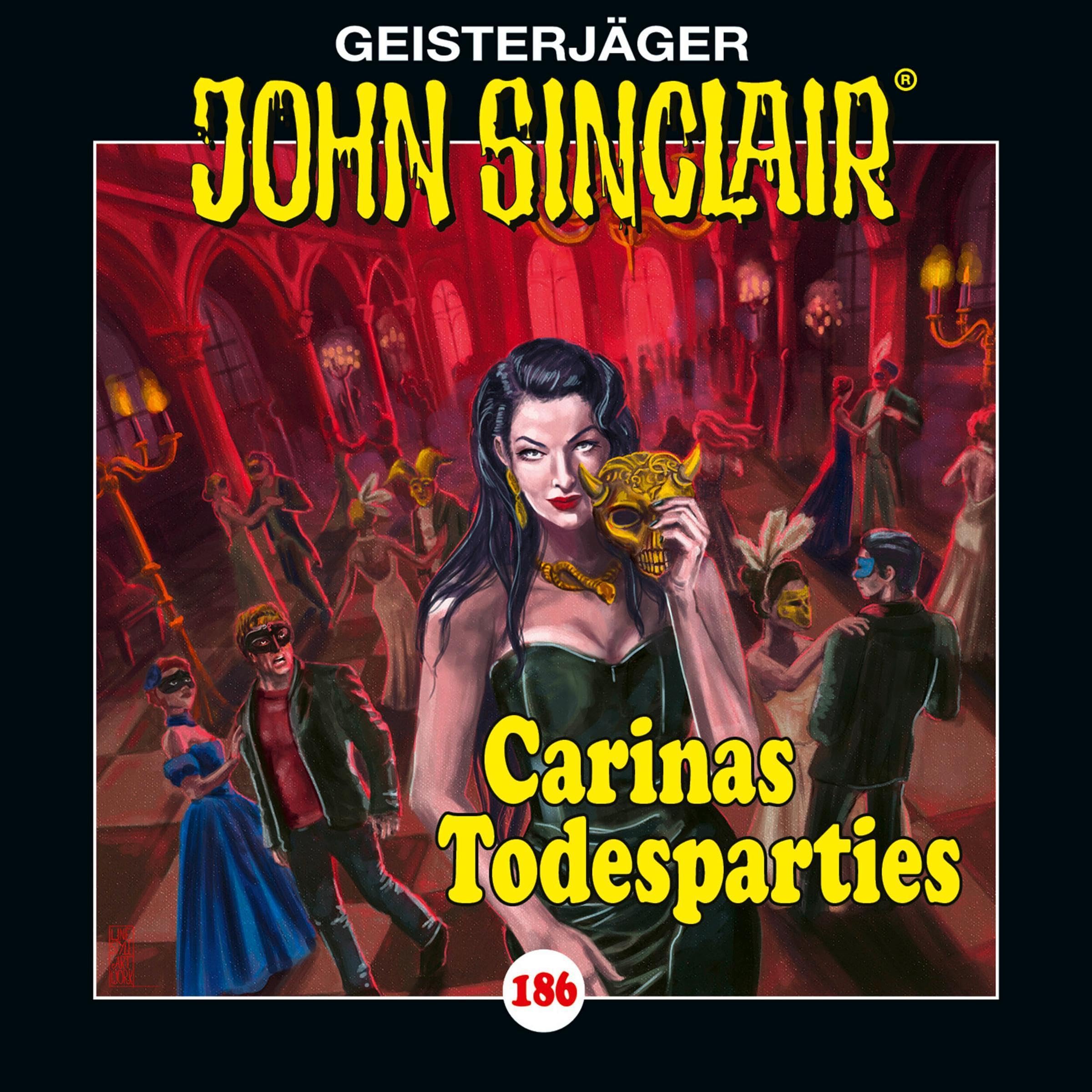 Carinas Todesparties: John Sinclair, Band 186 (Audible Audio)