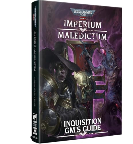 Warhammer 40,000 Roleplay: Imperium Maledictum – Inquisition GM’s Guide | Cubicle 7 RPG Hardcover (Hardcover)