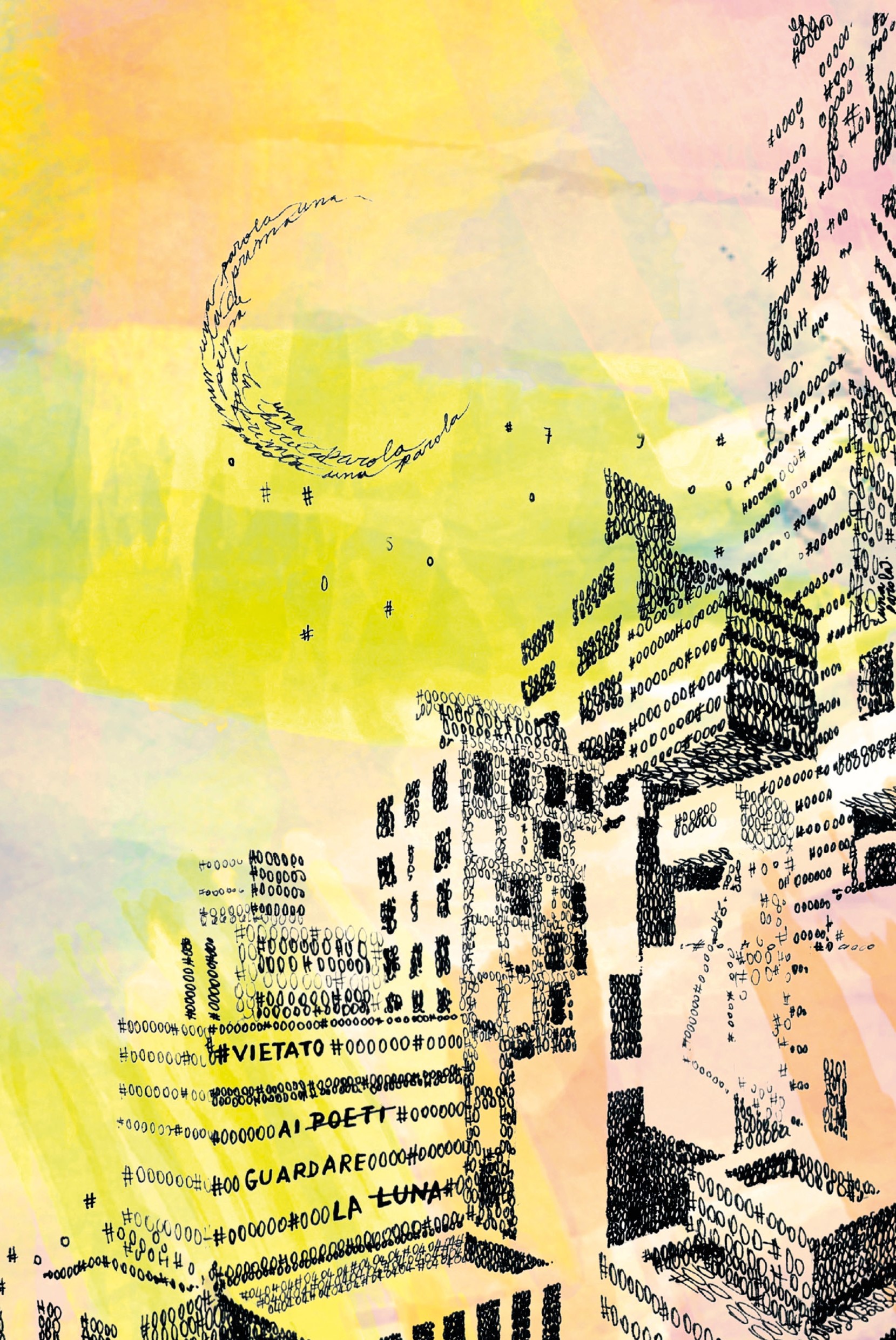 Vietato ai poeti guardare la luna (Paperback)