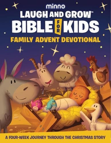 Laugh and Grow Bible Family Advent Devotional: A Four-Week Journey Through the Christmas Story (Hardcover)