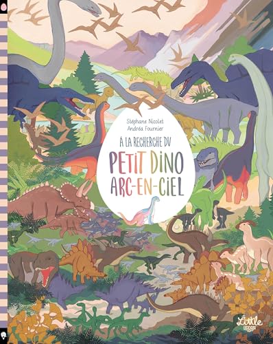 À la recherche du petit dino arc-en-ciel (Paperback)