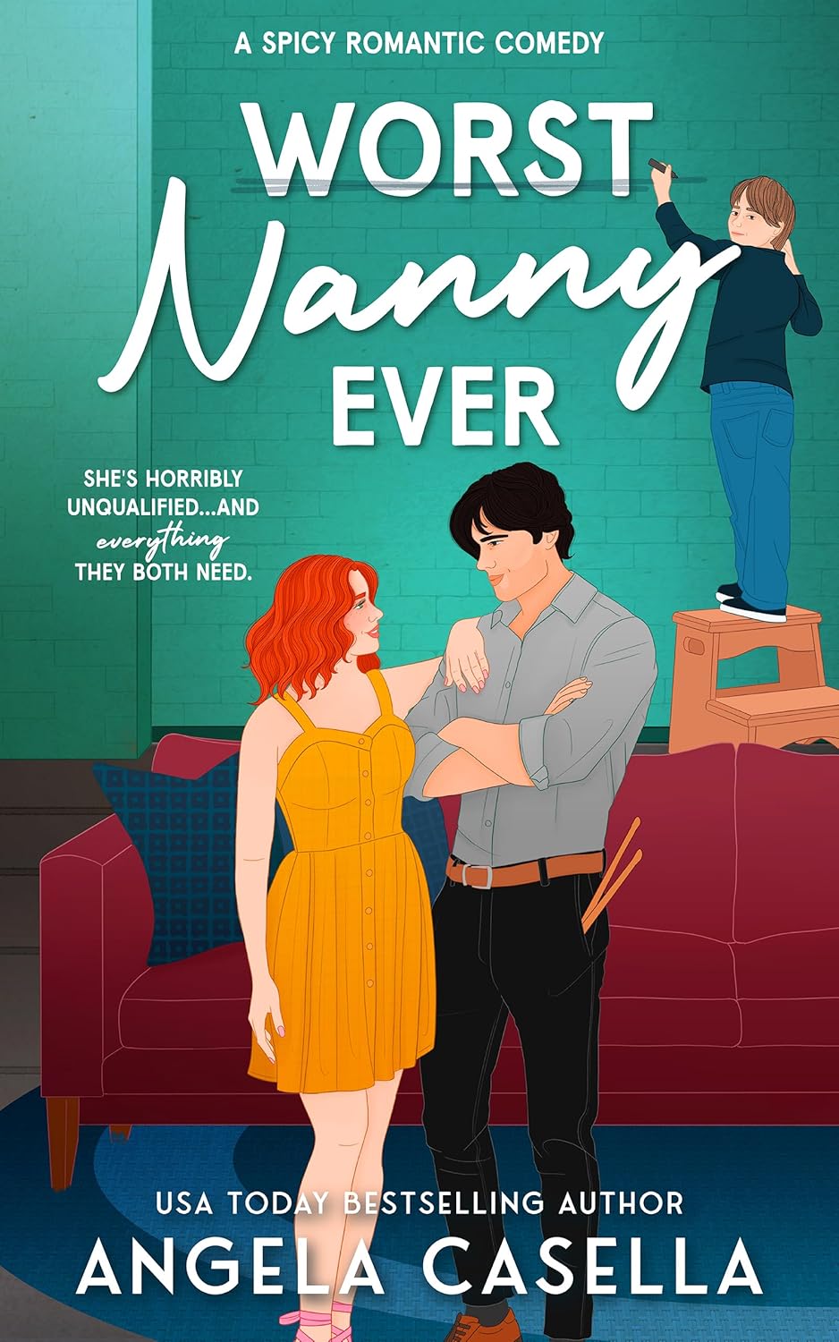 Worst Nanny Ever (Babes of Brewing, #2)