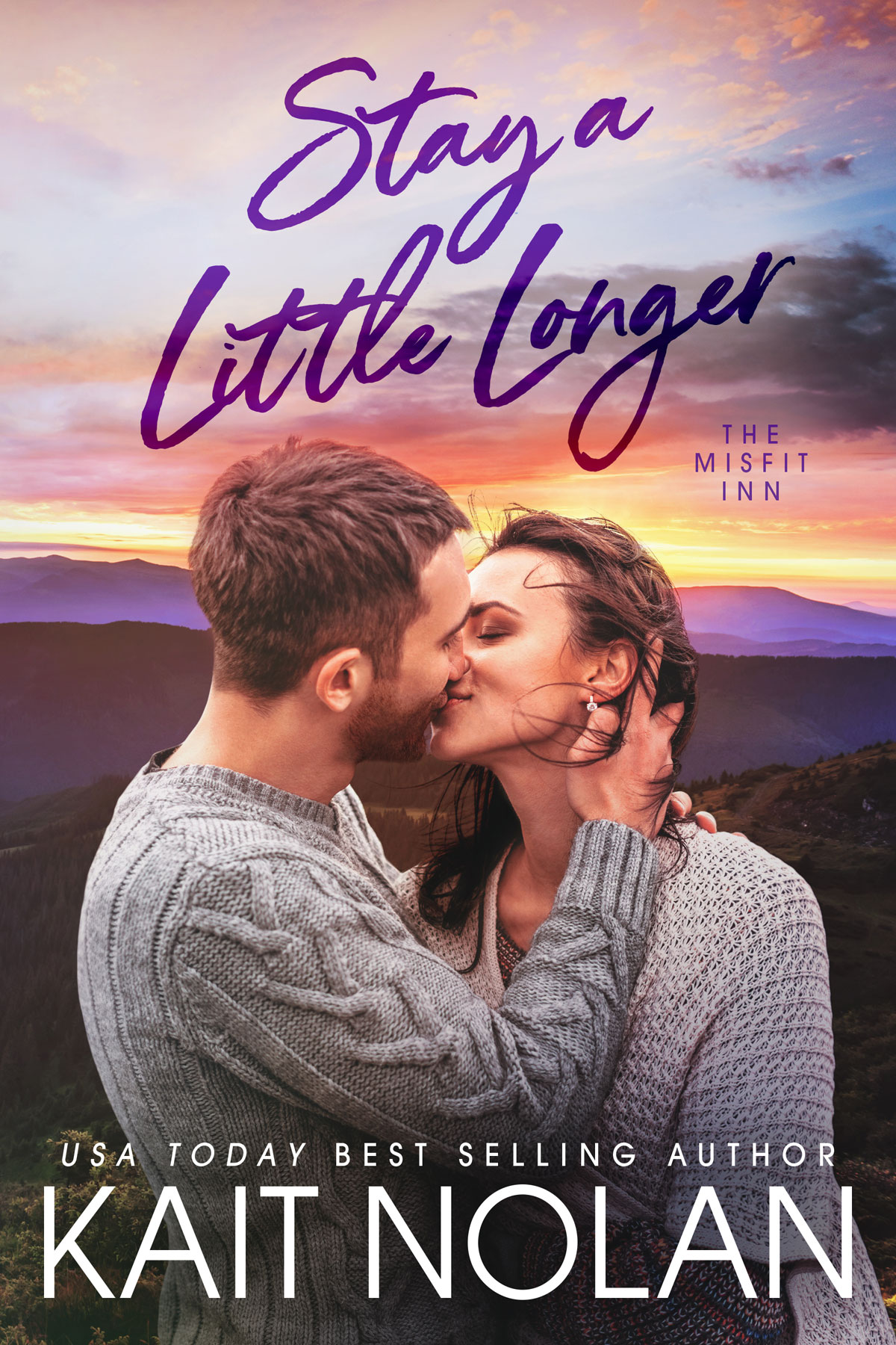 Stay A Little Longer (Misfit Inn, #3)