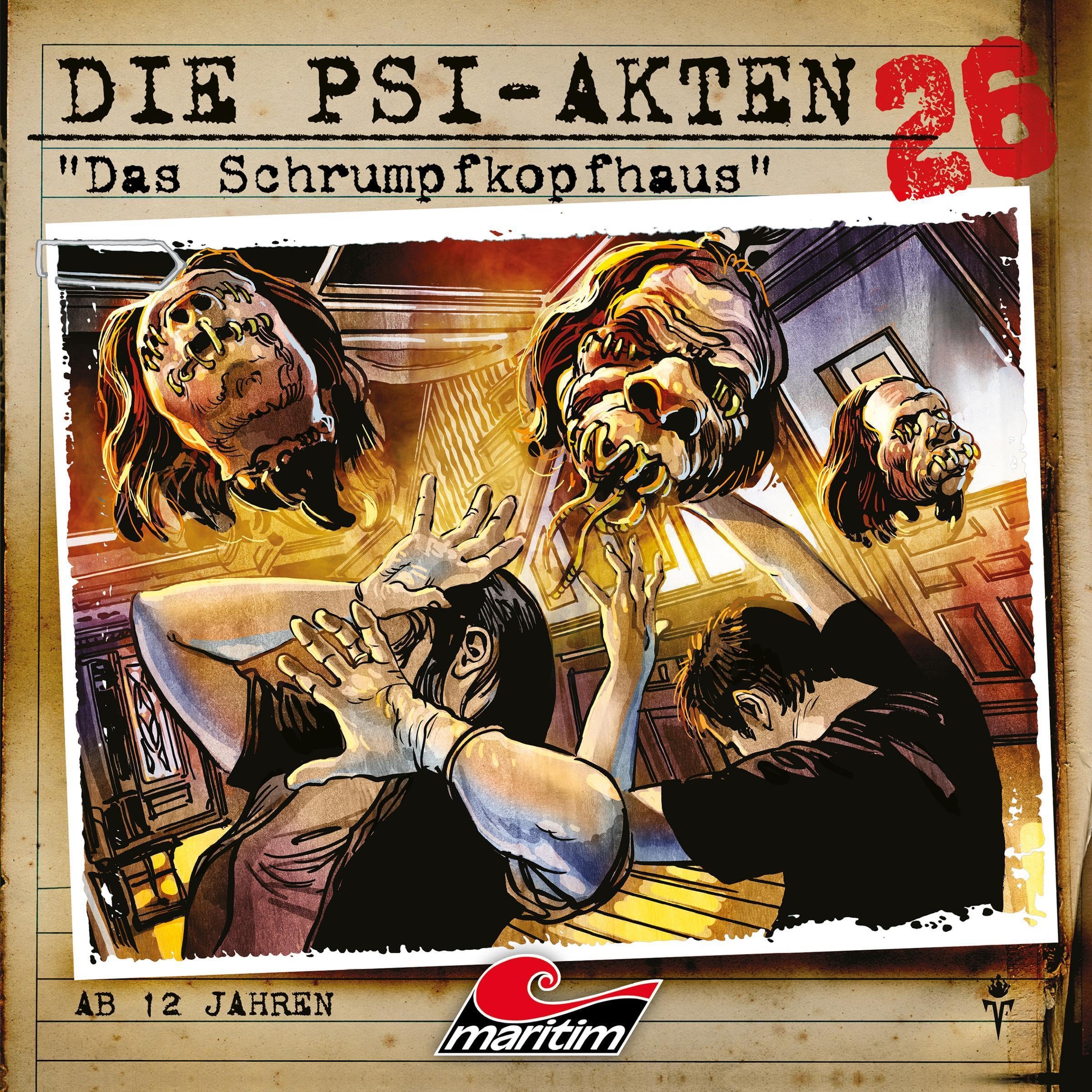 Das Schrumpfkopfhaus: Die PSI-Akten, Band 26 (Audible Audio)