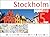Stockholm Popout Map by PopOut Map
