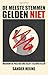 De meeste stemmen gelden niet (Dutch Edition)