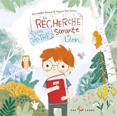 La recherche très, très, très savante de Léon (Hardcover)