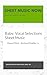 Baby: Vocal Selections Shee...