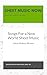 Songs For a New World Sheet...