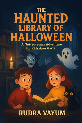 The Haunted Library of Halloween: “A Not-So-Scary Adventure for Kids Ages 6–12” (The Haunted Adventures of Ollie & Poppy Book 1)