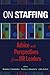 On Staffing: Advice and Per...