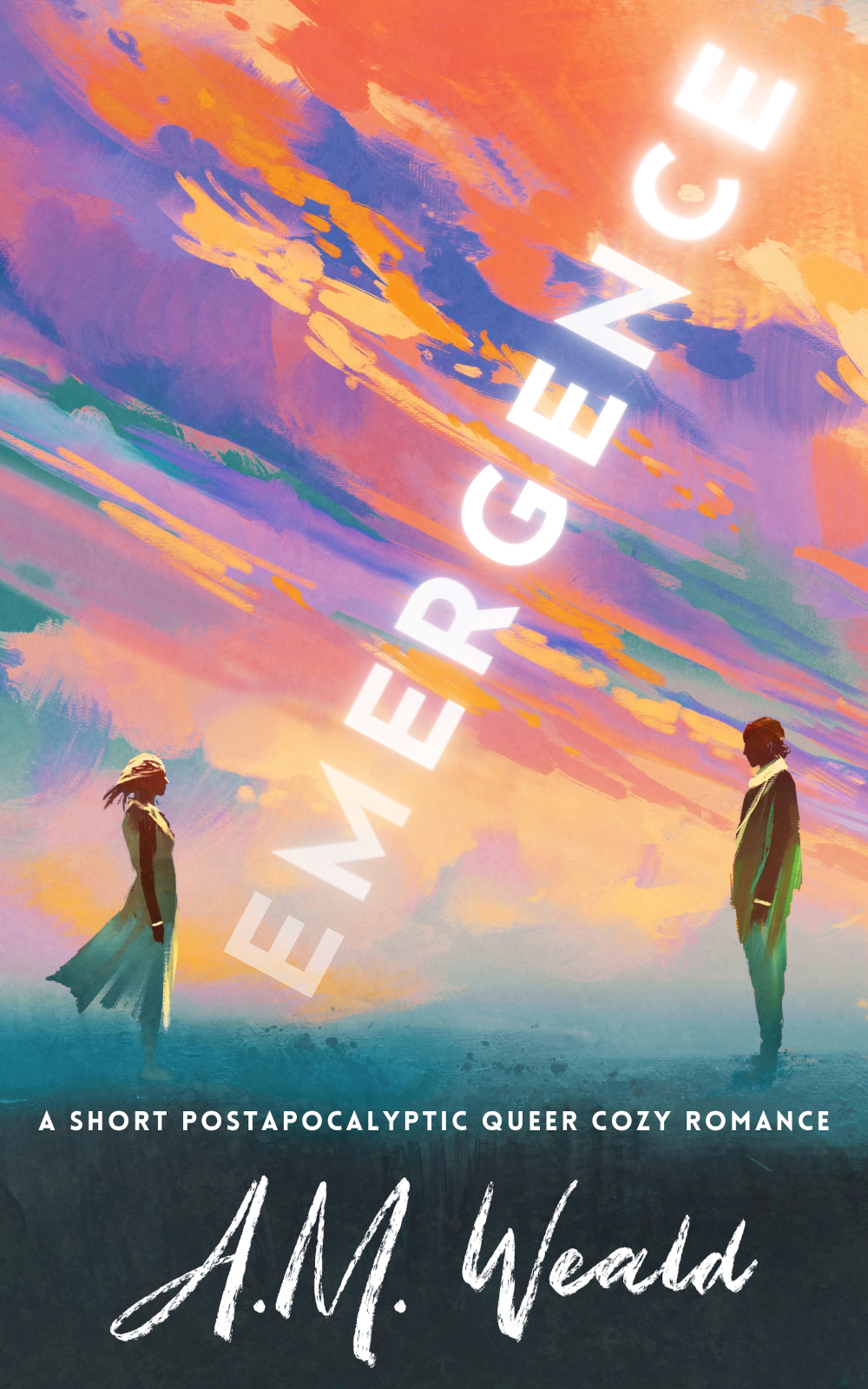 Emergence: a short postapocalyptic queer cozy romance (ebook)