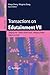 Transactions on Edutainment...