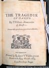 The Tragedie of Darius (The English Experience, its Record in Early Printed Books Published in Facsimile) The Tragedie of Darius (The English Experience, its Record in Early Printed Books Published in Facsimile)