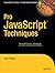 Pro JavaScript Techniques