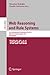Web Reasoning and Rule Systems: 5th International Conference, RR 2011, Galway, Ireland, August 29-30, 2011, Proceedings (Lecture Notes in Computer Science Book 6902)
