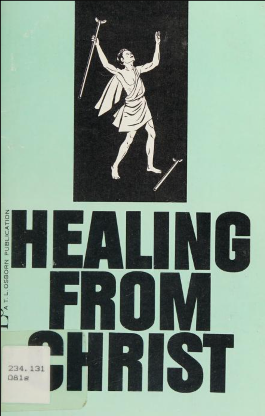 Healing From Christ (Paperback)