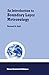 An Introduction to Boundary...