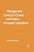 Management Control in Central and Eastern European Subsidiaries by B. Brenner