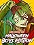 Halloween Boys Anime Coloring Book by Carter Wilson