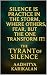 The Tyrant of Silence: A So...