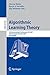 Algorithmic Learning Theory...
