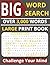 Big Word Search Puzzle Book for Adults by Moonstone Press