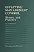 Effective Management Control: Theory and Practice