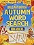 Brilliant British Autumn Word Search For Adults Large Print by Hazel Woods