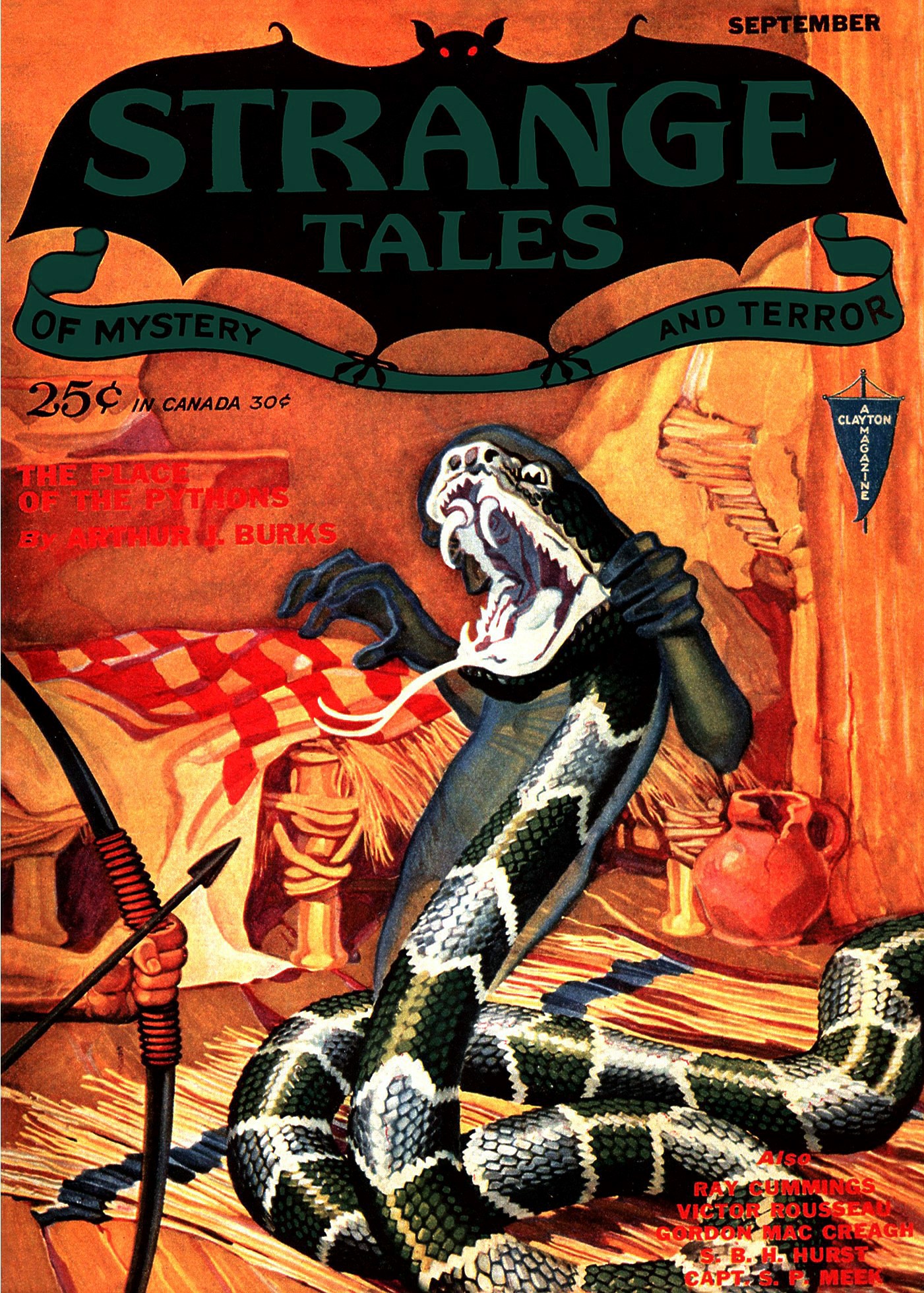 Strange Tales #1 (September 1931)