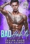 Book cover for Bad Habits (The Hitters MC Club #1)