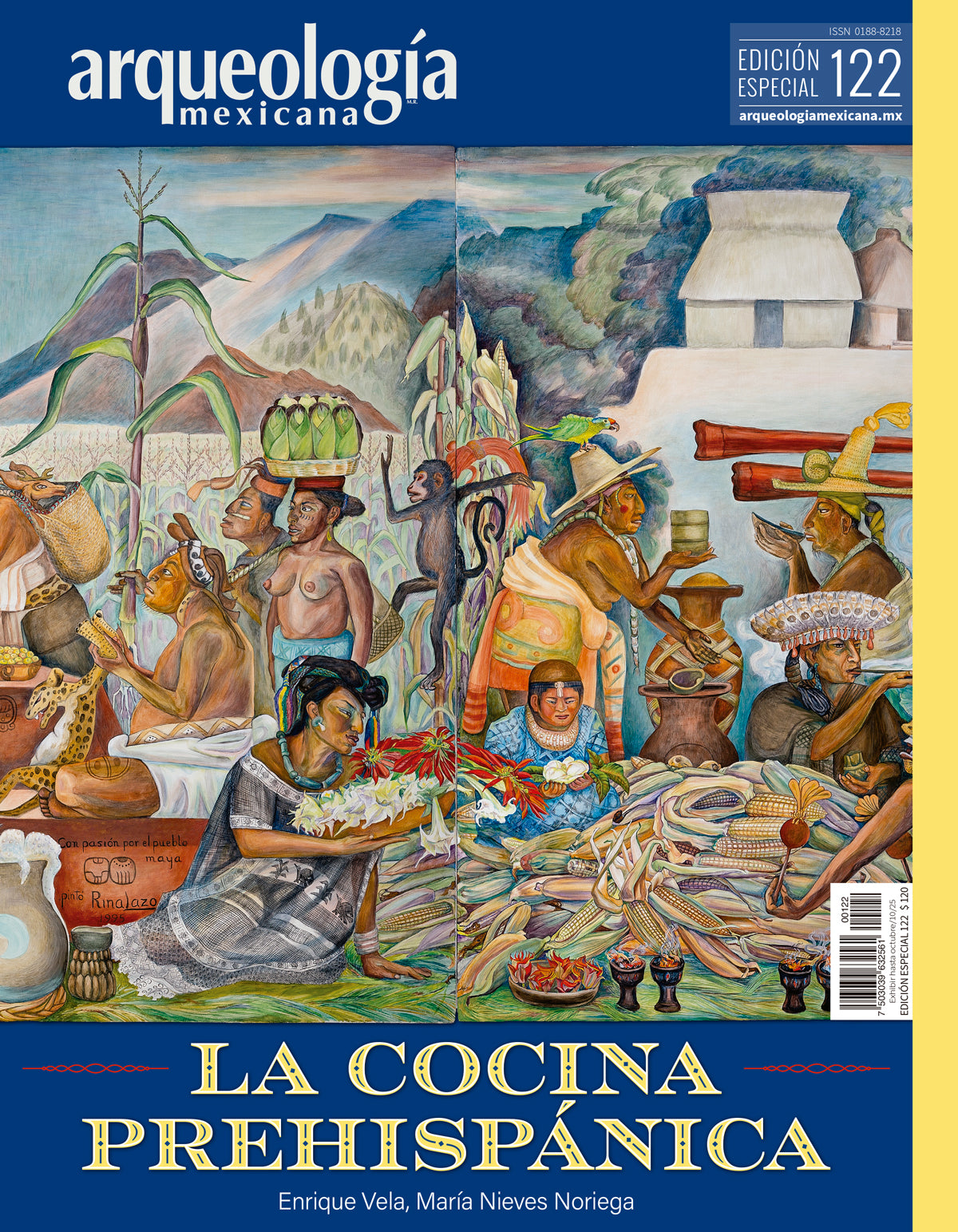 La cocina prehispánica (Especial Arqueología Mexicana n. 122)