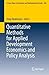 Quantitative Methods for Applied Development Economics and Po... by Deep Mukherjee